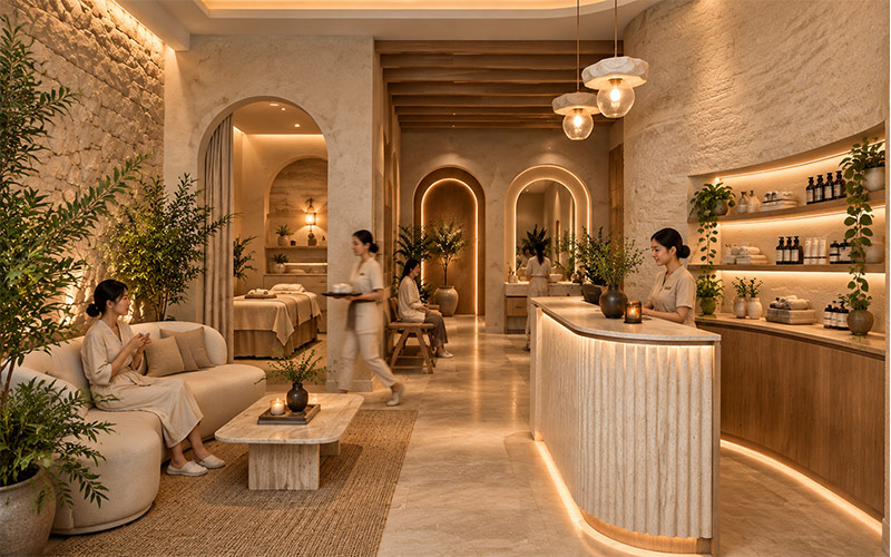 mẫu thiết kế spa đẹp