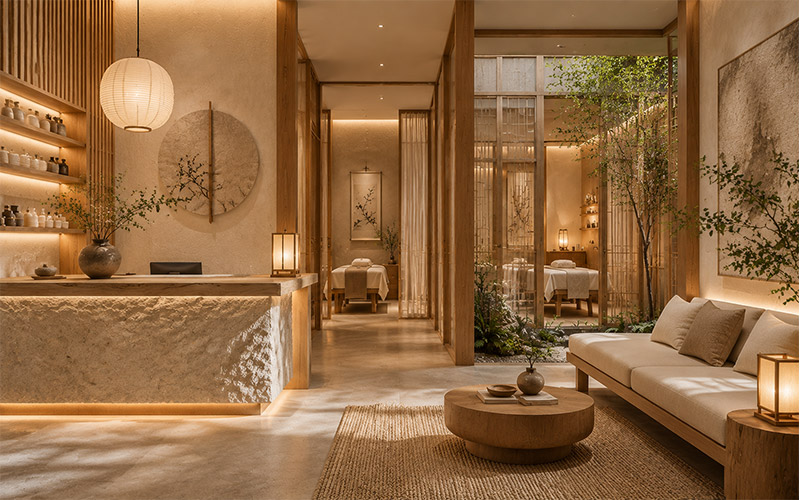 mẫu thiết kế spa đẹp