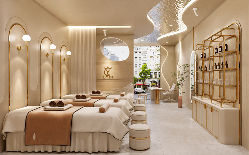 nguyên tắc thiết kế spa