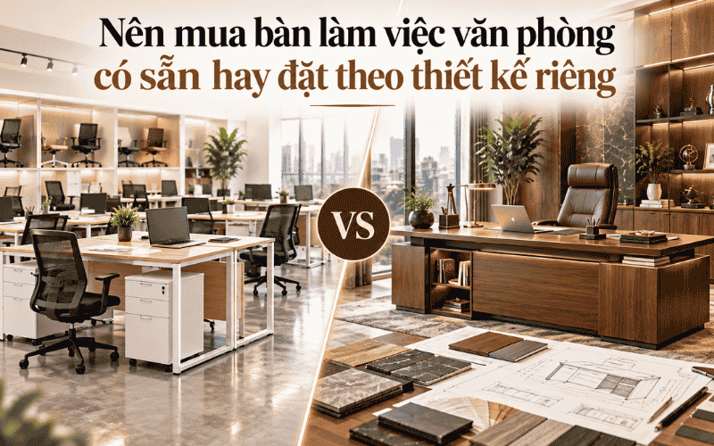 Bàn Làm Việc Văn Phòng Phù Hợp Đội Ngũ: Đừng Chỉ Chọn Vì Mẫu Mã 