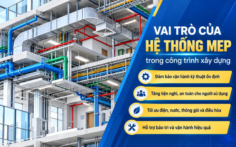 Hệ thống MEP tòa nhà